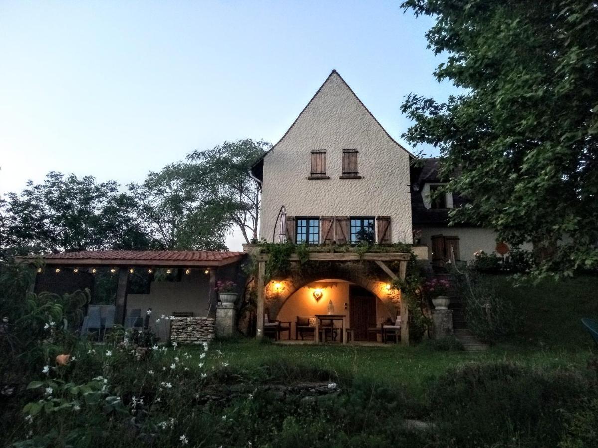 Au Soleil Couchant Saint-Julien-de-Lampon ภายนอก รูปภาพ